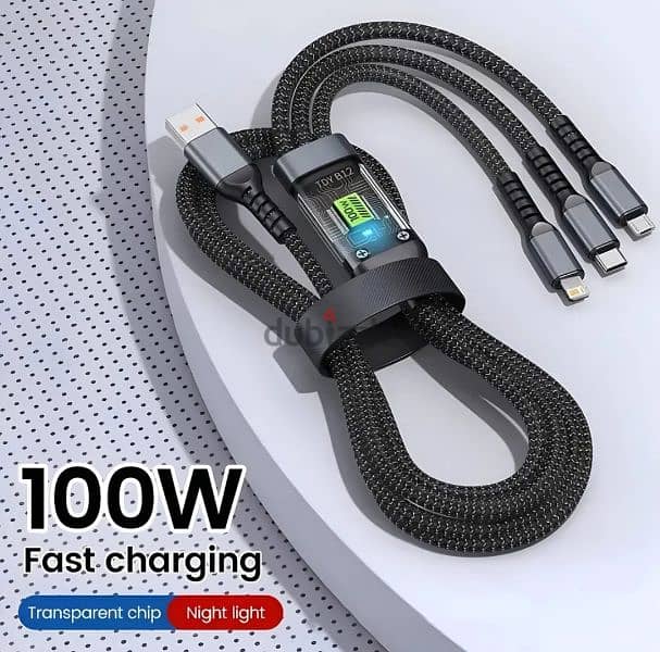 100W Fast Charging Cable 1