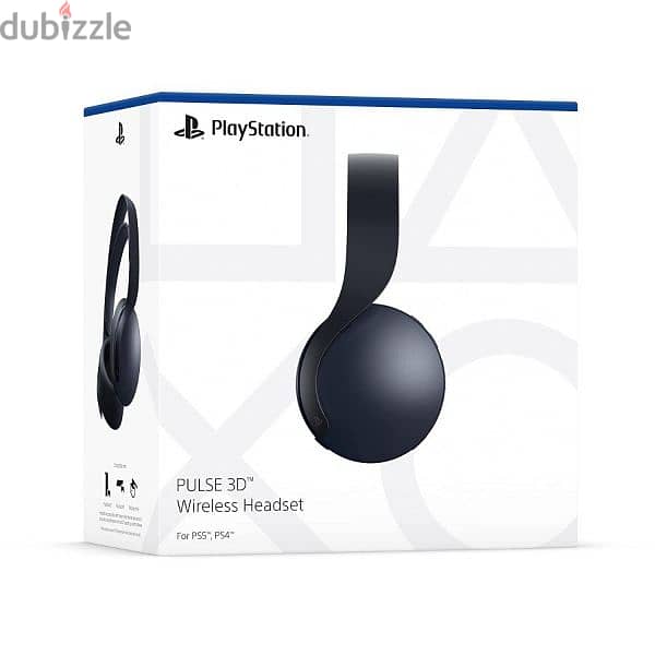 PlayStation 5 PULSE 3D Wireless Headset Black 2