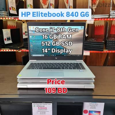 HP Elitebook 840 G6 Core i7-8th Gen