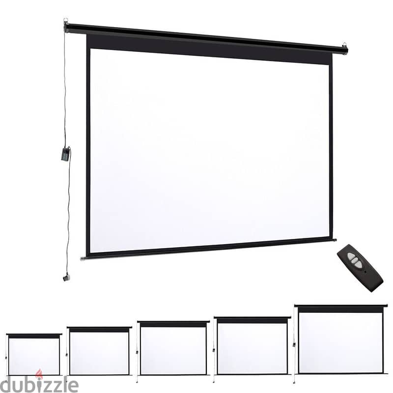 New Projector Screen All Size & All Type Tripod Stand & Wall Mounted 2