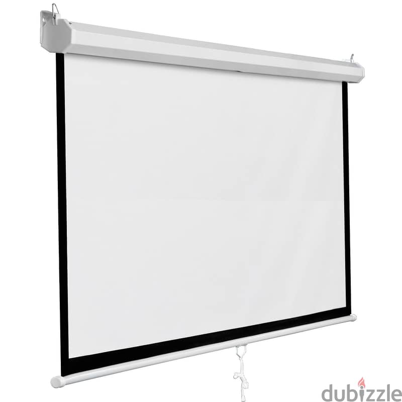 New Projector Screen All Size & All Type Tripod Stand & Wall Mounted 6