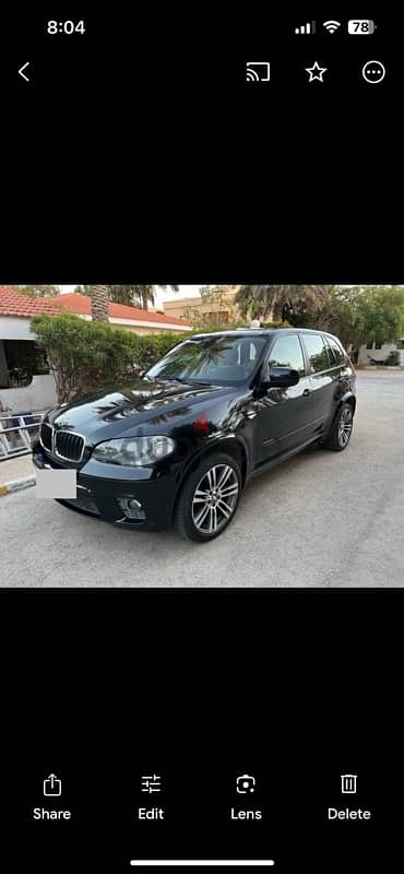 BMW X5 2013 single owner 4