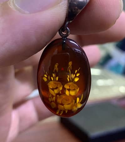 Amber pendant