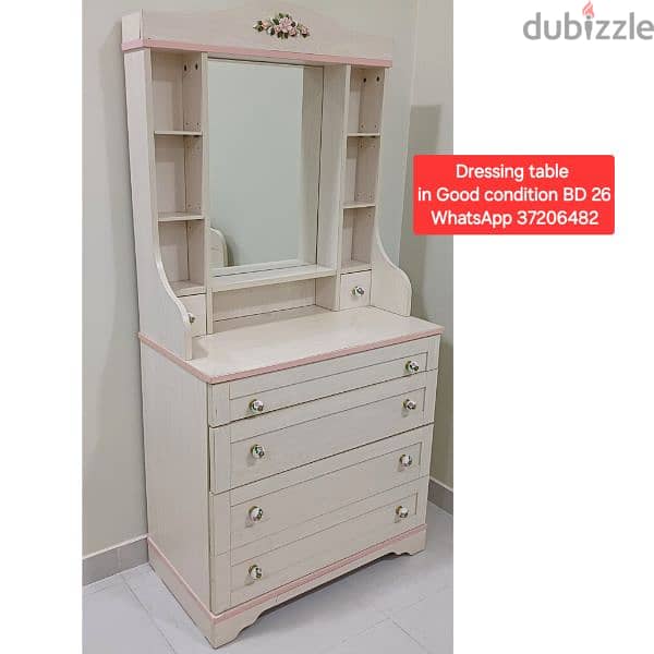 Study Desk and other items for sale with Delivery 4