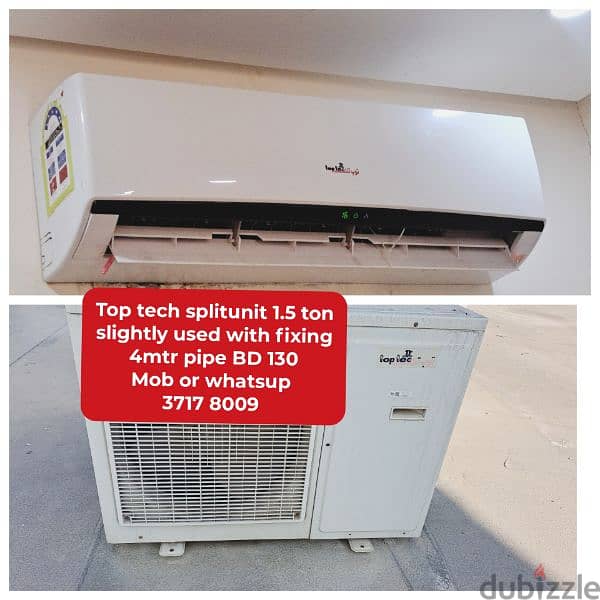 variety of splitunit window Ac fridge for sale with delivery 8