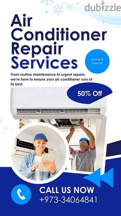 Air conditioner AC fridge repair washing machine repair