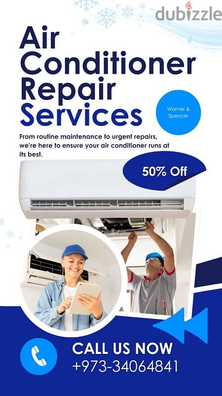 Air conditioner AC fridge repair washing machine repair 0