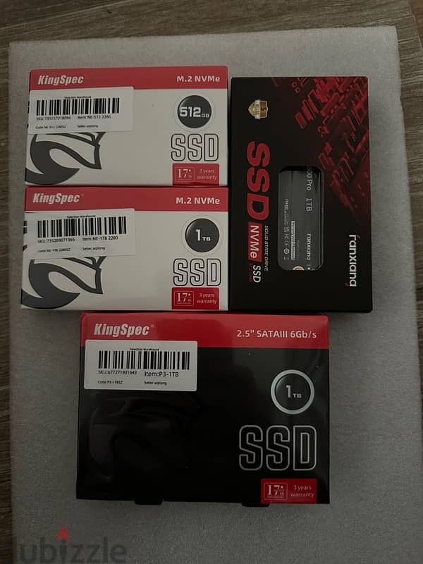 ssd and nvme ( read before calling ) 0