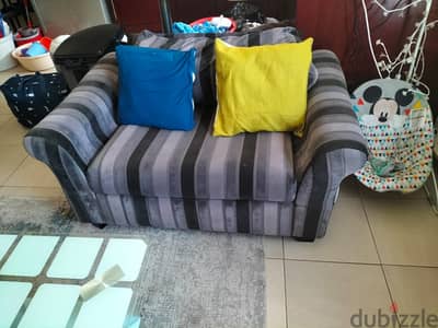 home furniture - sofa set, wadrobe & ikea table