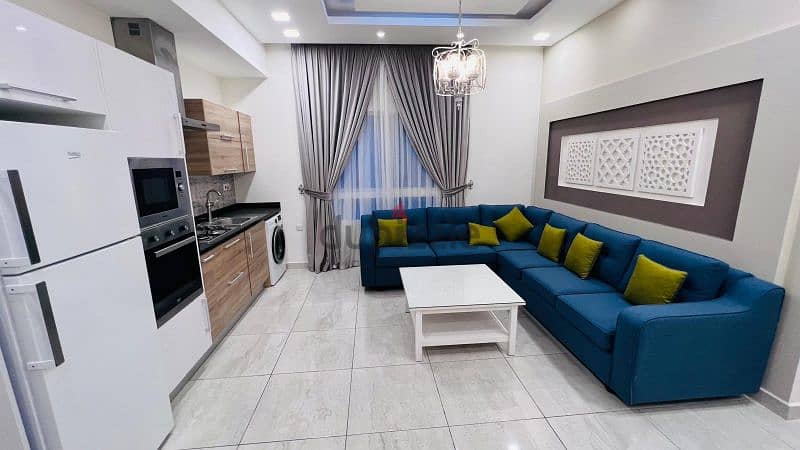 Two bedrooms furnished Appartment for rent at budaiya highway 1