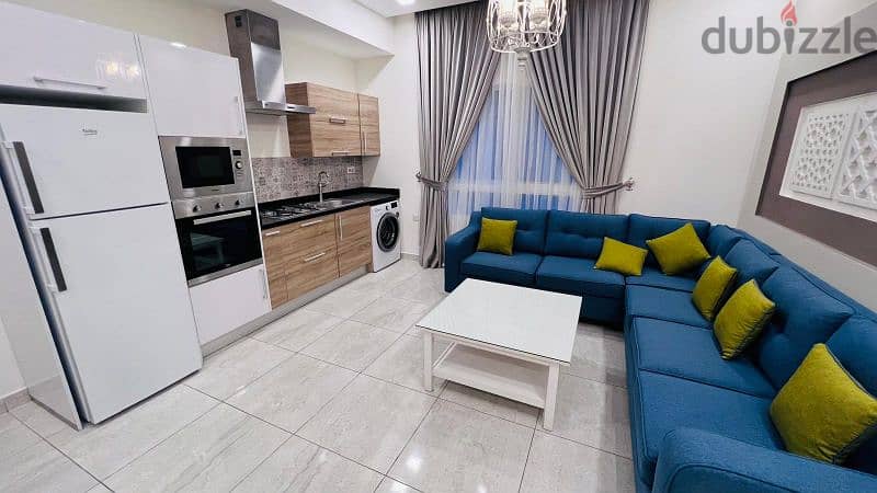 Two bedrooms furnished Appartment for rent at budaiya highway 6