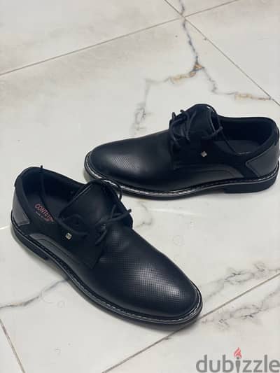 Conteyner Men's Black Oxford Shoes