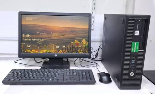 HP AMD Pro 3.7GHz Graphics Computer 19" HD Monitor AMD Radeon Graphics