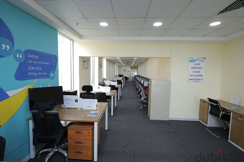 "Best price ever" office rent in Seef 90 BD 7