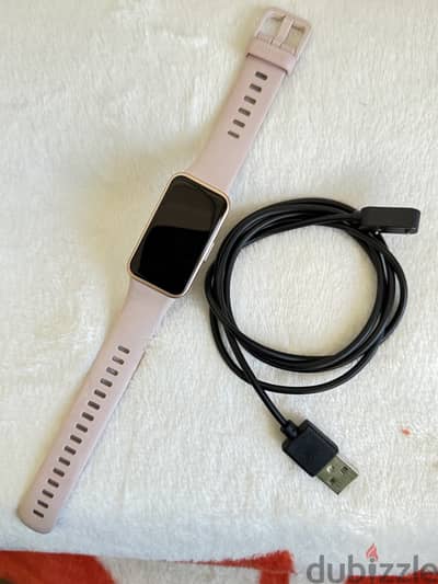 Preloved Huawei KIM-B19 Smartwatch Band 9 Charm Pink