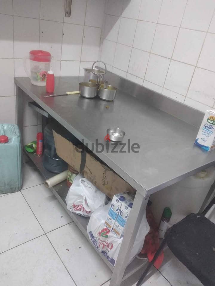 Big Stainless Steel Table for Sale 1