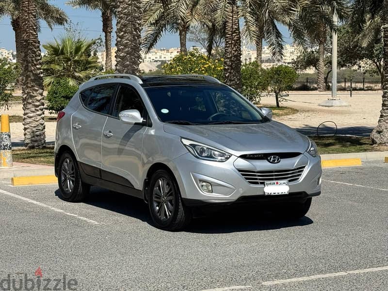 Hyundai Tucson 2015 silver 0