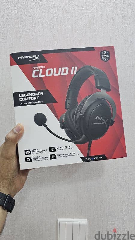 سماعة الألعاب HYPERX CLOUD II 1