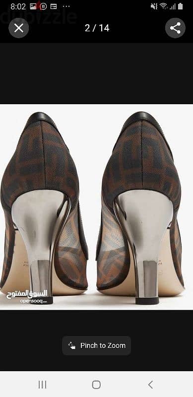 Fendi heels shoes Colibri pumps for Women New but Unbox already. 1