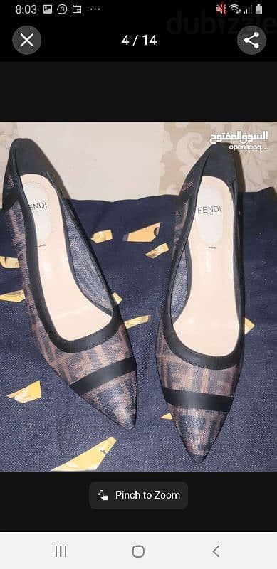 Fendi heels shoes Colibri pumps for Women New but Unbox already. 2