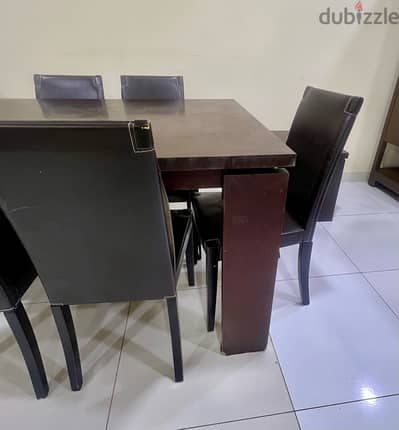 Dining table set and Kitchen Storage Cupboard