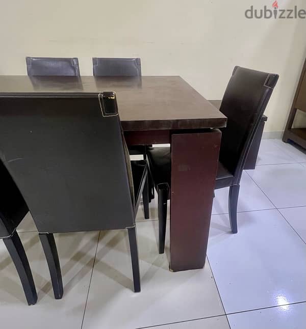 Dining table set and Kitchen Storage Cupboard 0