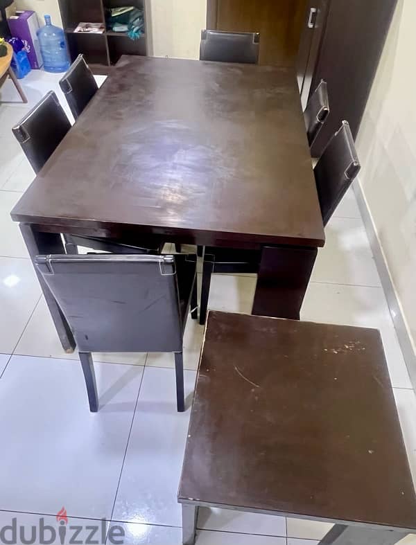 Dining table set and Kitchen Storage Cupboard 5