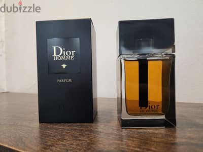 dior homme parfum ( 2014 version) used a few sprays