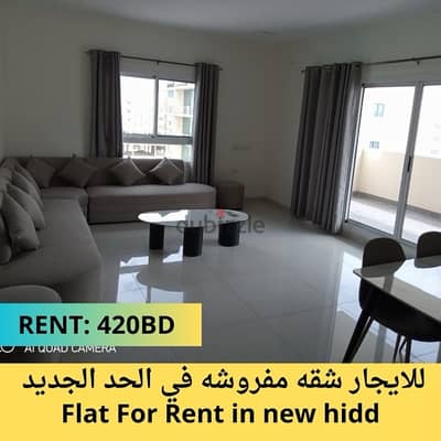 للايجار شقق مفروشة في الحد الجديد  flat for rent furnished in new hidd