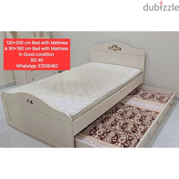 King size bed set and other items for sale with Delivery 6