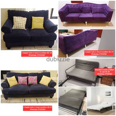 Sofa 2 3 4 Seater and other items for sale with Delivery