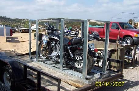 harley davidson metal transportation crates