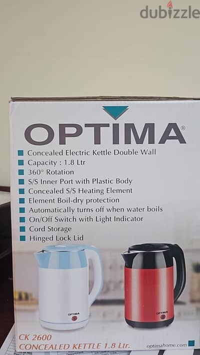 optima kettle brand new 1.8