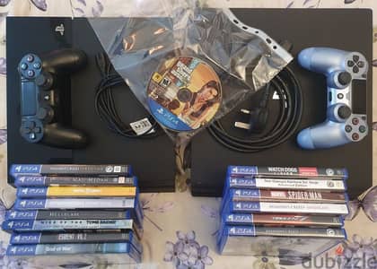 PS4 Pro AND PS4 with 15 games and 2 controllers