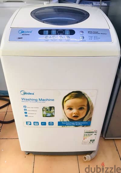 Midea washing machine top load 7kg