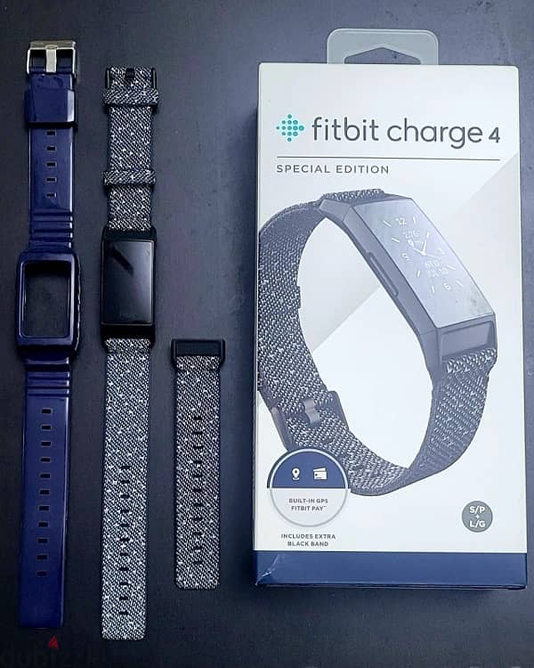 Fitbit charge 4 activity tracker 0