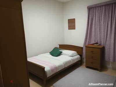 Full Furnished Room Avaiable for girl or Couple with EWA Unlimited