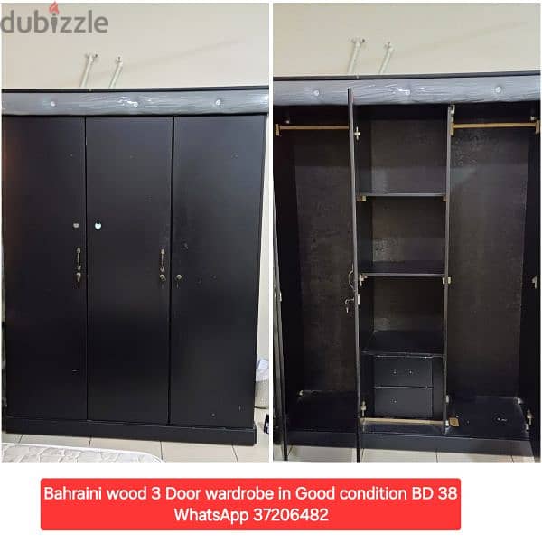 2 Door metal Cabinet with lock and other items for sale with Delivery 2