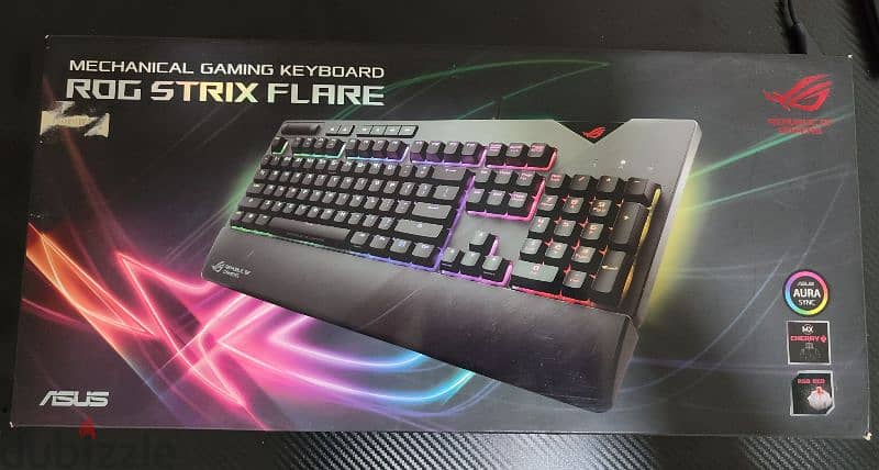 Rog strix flare mechanical gaming keyboard 0