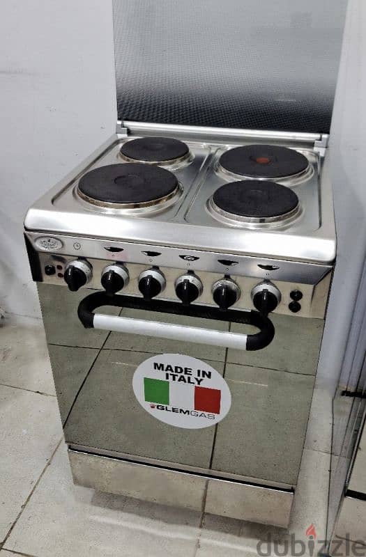 GlemGas Italy Electric Cooker 50x50 (Slightly Used) Good Condition 0