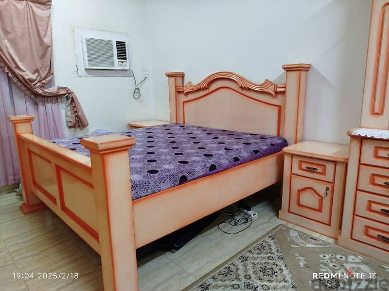 غرفة نوم كاملة مستخدمة بسعر ٦٠ دينار bed room full set 60bd 0