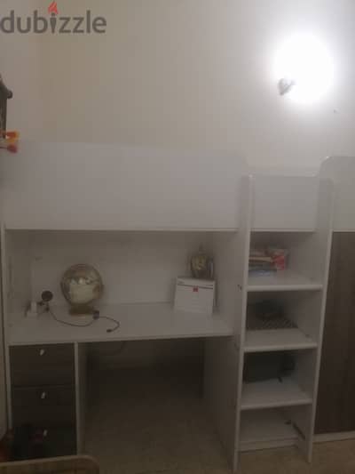 Kids bunk bed with study table in sanad 39426851 watsup