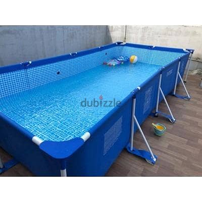 Intex 3 meter swimming pool - used