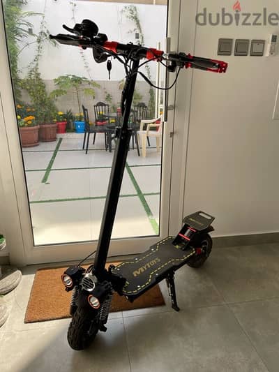 سكوتر محركين مع ضمان dual motor scooter with warranty