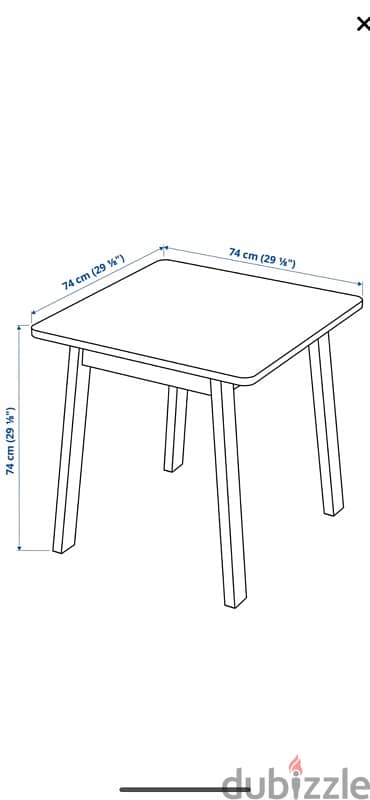 IKEA only Table not used not assembled 2