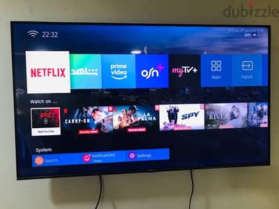 Hisense  55” inch 4K UHD smart tv