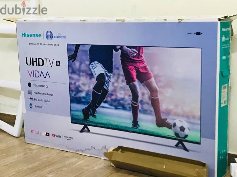 Hisense  55” inch 4K UHD smart tv 2