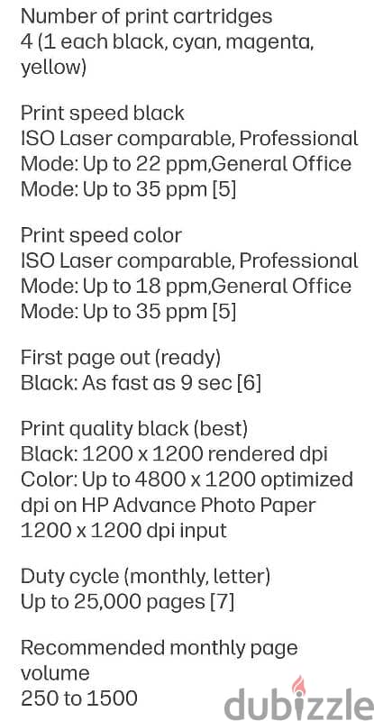 HP OFFICE JET 8710, WITH CARTRIDGE 953XL, LAST 35 BHD 8