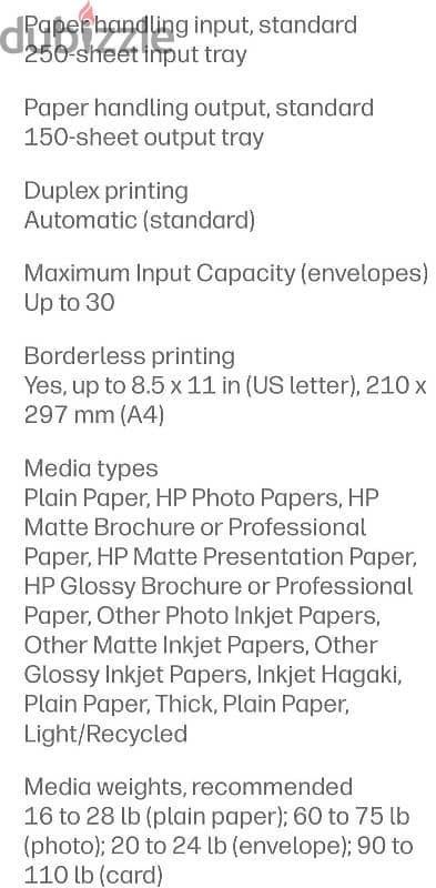 HP OFFICE JET 8710, WITH CARTRIDGE 953XL, LAST 35 BHD 10