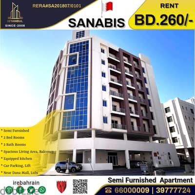 Semi Furnished Apartment for rent in Sanabis